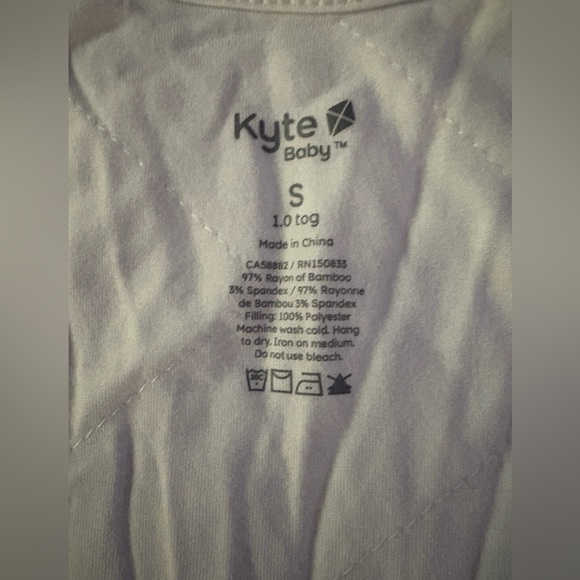 Kyte Sleep Sack Size S, 1.0 Tog great used condition - Picture 5 of 8